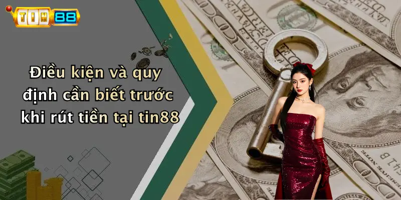 Điều kiện và quy định cần biết trước khi rút tiền tại tin88